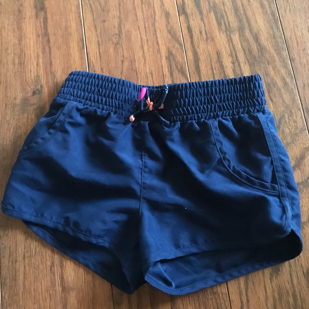 Navy blue shorts for girls